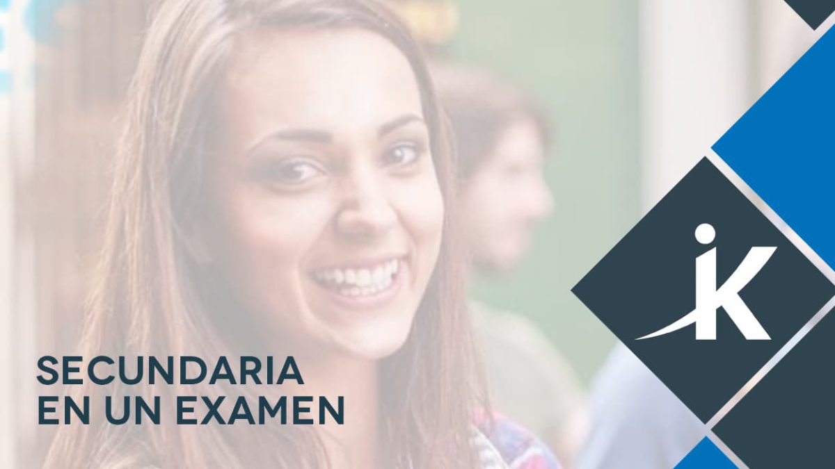 Secundaria en un examen